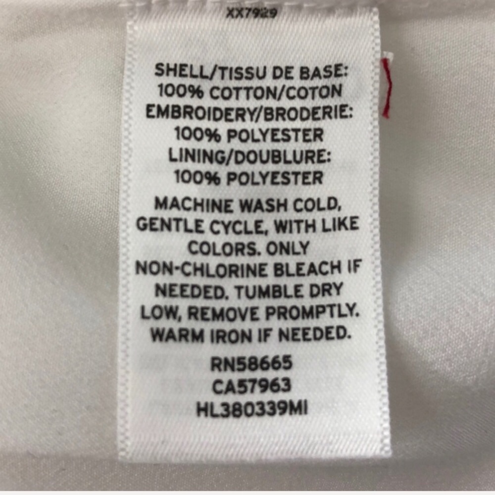 Hinge Sheath Embroidered White Dress Size Medium NWT - Picture 15 of 16